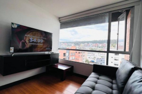 Suite de 1 dormitorio, 2 sofá cama, wiffi, 3 personas, junto Hotel Sheraton piscina GYM